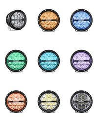 Thumbnail for Rigid Industries 360-Series 6in LED Off-Road Spot Beam - RGBW (Pair)