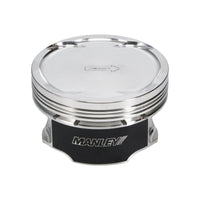 Thumbnail for Manley 03-07 Nissan 350Z/Maxima 81.4mm Stroker 96.50mm +1.0mm Bore 8.5:1 Dish Piston Set w/ Rings