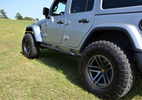 Thumbnail for N-Fab Trail Slider Steps 07-17 Jeep Wrangler JK 4dr - SRW - Textured Black