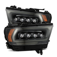 Thumbnail for AlphaRex 19-23 Dodge Ram 1500 (No Clsc/Ltd/TRX) NOVA-Series LED Proj HL Alpha-Black (Converter Req.)