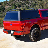 Thumbnail for Westin 05-23 Toyota Tacoma 5.2ft. Bed EXP Truck Cap - Black - BOX 1 (BOX 2 IS REQUIRED 16-11065B)