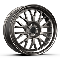 Thumbnail for fifteen52 Holeshot RSR 19x8.5 5x108 42mm ET 63.4mm Center Bore Magnesium Grey w/ Gloss Lip