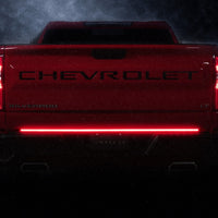 Thumbnail for Putco 23-24 GMC Canyon 48In Direct Fit Red Blade Kit Tailgate Bars