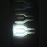 Thumbnail for AlphaRex 02-06 Dodge Ram 1500/03-06 Dodge Ram 2500+3500 Luxx-Series LED Tail Lights (Pair) Black