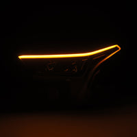 Thumbnail for AlphaRex 22-23 Toyota Tundra LUXX-Series Headlights Alpha-Black w/Amber DRL - Req 810029 OR 810030