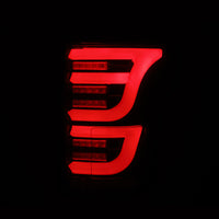 Thumbnail for AlphaRex 15-20 Ford F-150 Luxx LED Tail Lights (Pair) Black/Red (Not For Blind Spot Sensor Models)