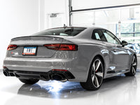 Thumbnail for AWE Tuning Audi B9 RS 5 Sportback Touring Edition Exhaust-Resonated- Diamond Black RS Style Tips