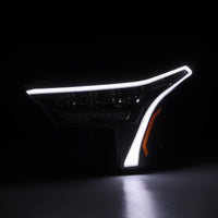 Thumbnail for AlphaRex 22-23 Toyota Tundra NOVA-Series Headlights Black w/Amber DRL - Req 810029 OR 810030