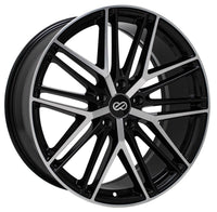 Thumbnail for Enkei Phantom 20x8.5 5x120 40mm Offset Black Machined Wheel