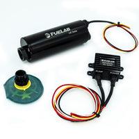 Thumbnail for Fuelab In-Tank Twin Screw Brushless Fuel Pump Kit w/Remote Mount Controller/65 Micron - 1100 LPH