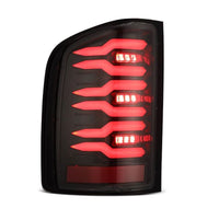 Thumbnail for AlphaRex 07-13 Chevrolet Silverado 1500 (Ex. Hybrid Models) LUXX-Series LED Tail Lights Alpha-Black