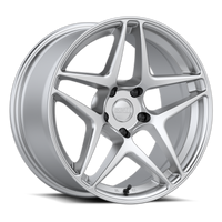 Thumbnail for Kansei K15H Astro 19x9.5in / 5x114.3 BP / 12mm Offset / 73.1mm Bore - Hyper Silver Wheel