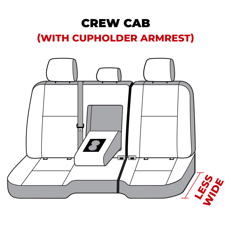 Covercraft 11-24 Dodge Ram Carhartt SeatSaver Custom Second Row Seat Covers - Gravel