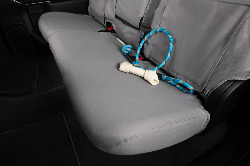 Covercraft 19-24 Chevrolet Silverado Polycotton SeatSaver Custom Second Row Seat Covers - Grey