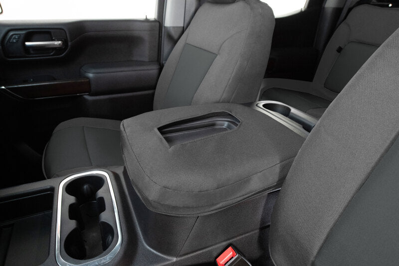 Covercraft 24-25 Ford F250-F550 Endura PrecisionFit Custom Front Row Seat Covers-Silver/Charcoal