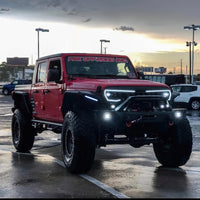 Thumbnail for Oracle VECTOR Series Full LED Grille - Jeep Wrangler JL/JT - NA SEE WARRANTY