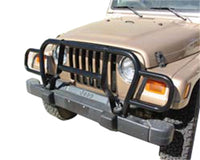 Thumbnail for Rampage 1987-1995 Jeep Wrangler(YJ) Headlight Euro Grill Guard - Black