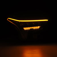 Thumbnail for AlphaRex 22-23 Toyota Tundra NOVA-Series Headlights Alpha-Black w/Amber DRL - Req 810029 OR 810030