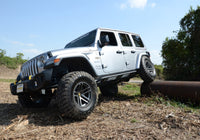 Thumbnail for N-Fab Trail Slider Steps 07-17 Jeep Wrangler JK 4dr - SRW - Textured Black