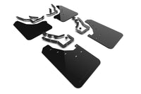 Thumbnail for Rally Armor 24-25 Toyota Tacoma Gen 4 Black UR Mud Flap w/Metallic Black Logo