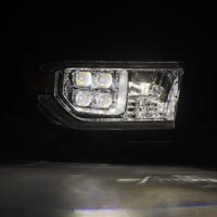 Thumbnail for AlphaRex 07-13 Toyota Tundra / 08-17 Sequoia NOVA LED Proj HL Chrome w/Actv Light Seq. Sig + DRL