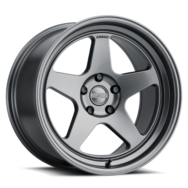 Kansei K12G Knp 19x10.5in / 5x114.3 BP / 35mm Offset / 73.1mm Bore - Gunmetal Wheel