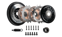 Thumbnail for DKM Clutch BMW E34/E36/E39/E46/Z3 (6 Cyl) Ceramic Twin Disc MR Clutch w/Flywheel (650 ft/lbs Torque)