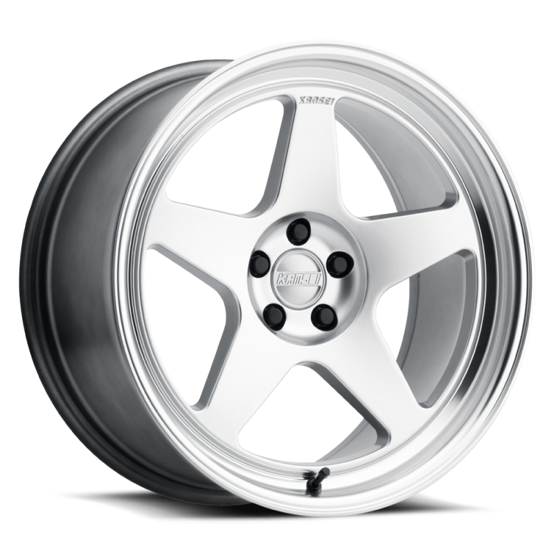 Kansei K12H Knp 15x7in / 4x100 BP / 25mm Offset / 73.1mm Bore - Hyper Silver Wheel