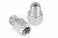 Thumbnail for Haltech M10 x 1.0 to 1/8 NPT Adaptor Thread M10 x 1.0 Female to 1/8NPTF Male