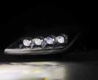 Thumbnail for AlphaRex 99-09 Honda S2000 NOVA-Series Projector LED Headlights - Black