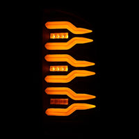 Thumbnail for AlphaRex 02-06 Dodge Ram 1500/03-06 Dodge Ram 2500+3500 Luxx-Series LED Tail Lights (Pair) Black