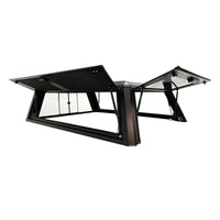 Thumbnail for Westin 23-25 Ford F-250/350 Crew Cab 6.8ft Bed EXP Truck Cap w/ Sliding Front Window