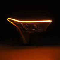 Thumbnail for AlphaRex 22-23 Toyota Tundra LUXX-Series Headlights Black w/White DRL - Req 810029 OR 810030
