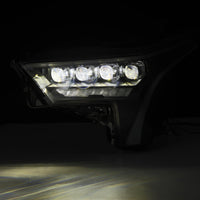 Thumbnail for AlphaRex 22-23 Toyota Tundra NOVA-Series Headlights Black w/Amber DRL - Req 810029 OR 810030