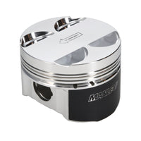 Thumbnail for Manley 03-06 Evo 8/9 (7 Bolt 4G63T) 86mm +1mm Over Bore 9.0:1 Dish Pistons w/ Rings