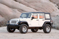 Thumbnail for Fabtech 07-18 Jeep JK 4WD 3in Basic Sys w/Perf Shks
