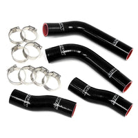 Thumbnail for HPS Black Reinforced Silicone Coolant Hose Kit (4pc set) for front radiator for Toyota 90-99 MR2 3SGTE Turbo