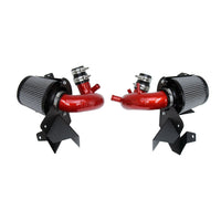 Thumbnail for HPS Cold Air Intake Kit 18-22 Kia Stinger 3.3L V6 Twin Turbo, Includes Heat Shield, Red