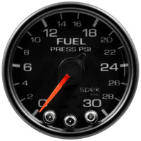 Thumbnail for Autometer Spek-Pro Gauge Fuel Press 2 1/16in 30psi Stepper Motor W/Peak & Warn Blk/Blk