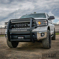 Thumbnail for Westin 14-20 Toyota Tundra Sportsman X Grille Guard - Textured Black