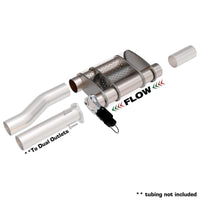 Thumbnail for QTP 3in Weld-On 304SS Screamer Muffler w/Bolt-On QTEC Electric Cutout