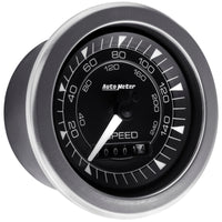 Thumbnail for Autometer Chrono 3-3/8in 160MPH Electric Programmable Speedometer Gauge