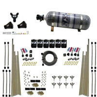 Thumbnail for Nitrous Express 8 Cyl Triple-D Dry Direct Port 3 Stage Dry 6 Solenoids Nitrous Kit w/12lb Bottle