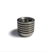 Thumbnail for Ticon Industries Titanium O2 Sensor Bung w/ Built In Heat Sink (M18x1.5)