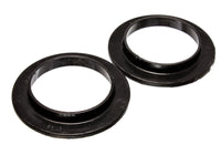 Thumbnail for Energy Suspension Universal 2 3/4in ID 4 1/16in OD 9/16in H Black Coil Spring Isolators (2 per set)