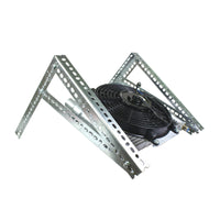 Thumbnail for BD Diesel Xtruded Trans Oil Cooler - 1/2 inch Cooler Lines