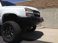 Thumbnail for Road Armor 03-07 Chevy 2500 Stealth Front Winch Bumper - Tex Blk