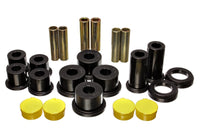 Thumbnail for Energy Suspension 2/4 Wd Rear Leaf Spring Bshg - Black