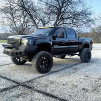 Thumbnail for Road Armor 08-13 GMC 1500 Stealth Front Winch Bumper w/Pre-Runner Guard - Tex Blk