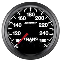 Thumbnail for Autometer Elite 52mm 100-260 Degress F Trans Temperature Peak and Warn Gauge w/ Electonic Control
